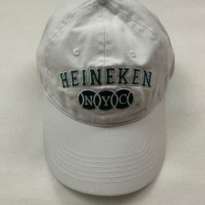 New Heineken NYC Logo US 2012 Open White Baseball Cap Hat One Size